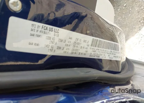 2018 Chrysler Pacifica Touring L z USA, uszkodzony, nr VIN 2C4RC1BGXJR350631